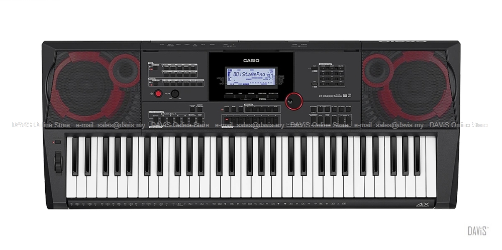 CASIO CT-X5000 Portable Keyboard 61 Keys Touch Response AiX Sound
