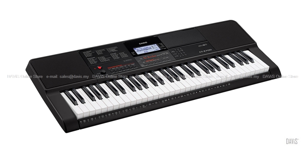 CASIO CT-X700 Portable Keyboard Touch Response MIDI Recorder 61 Keys