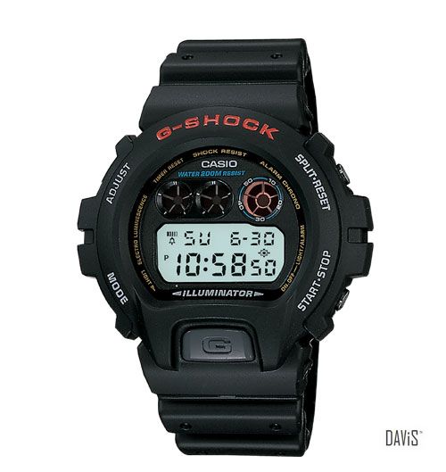 CASIO DW-6900-1V G-SHOCK Mission Impossible resin strap watch black