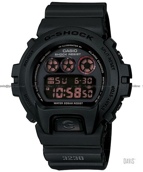 CASIO DW-6900MS-1 G-SHOCK Military Inspired Edition resin strap Limite