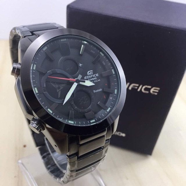 casio edifice black watch