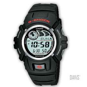 CASIO G-2900F-1V G-SHOCK e-Data memory resin strap watch black