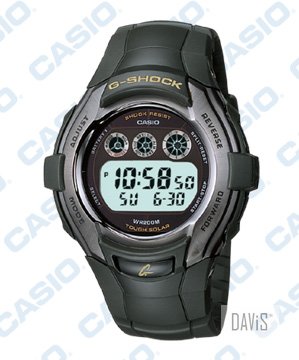 <B>CASIO G-7301B-3V G-SHOCK ToughSolar steel resin strap watch anthracite</B>