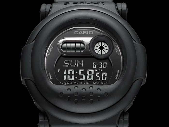 g shock all black matte