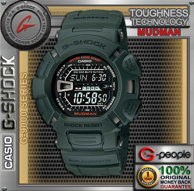 g shock mudman watch