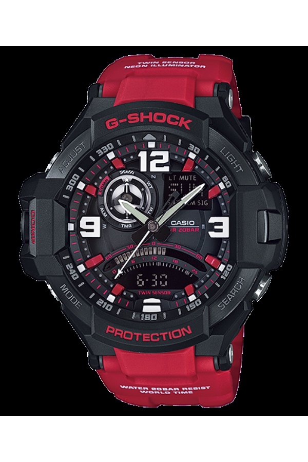 g shock ga 1000 red