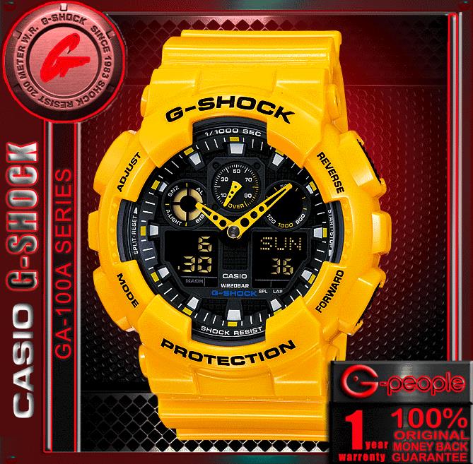 g shock bumblebee original