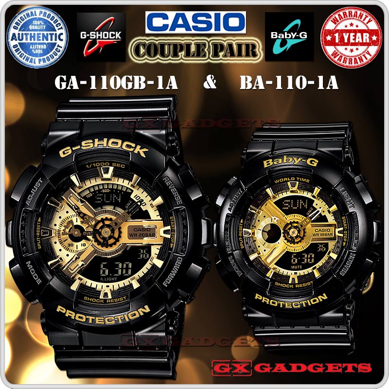 g shock white and gold price