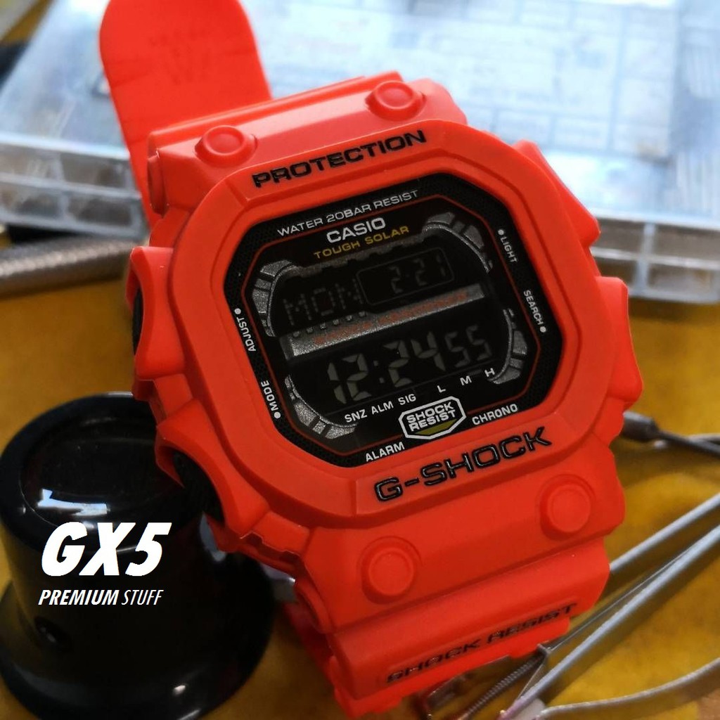g shock gx 56 red
