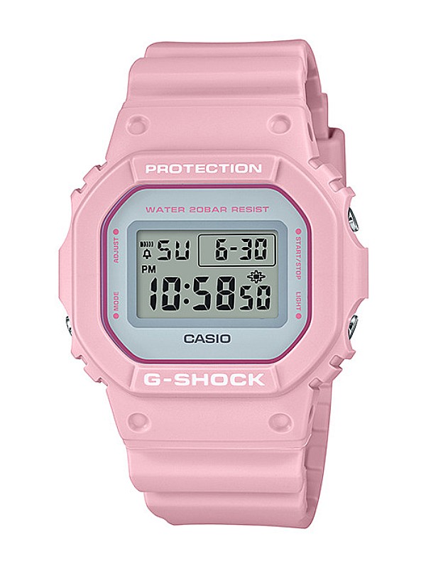 mens pink g shock watch