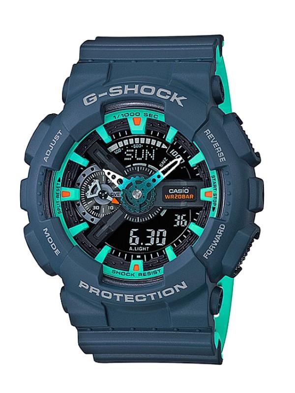 g shock watches navy blue
