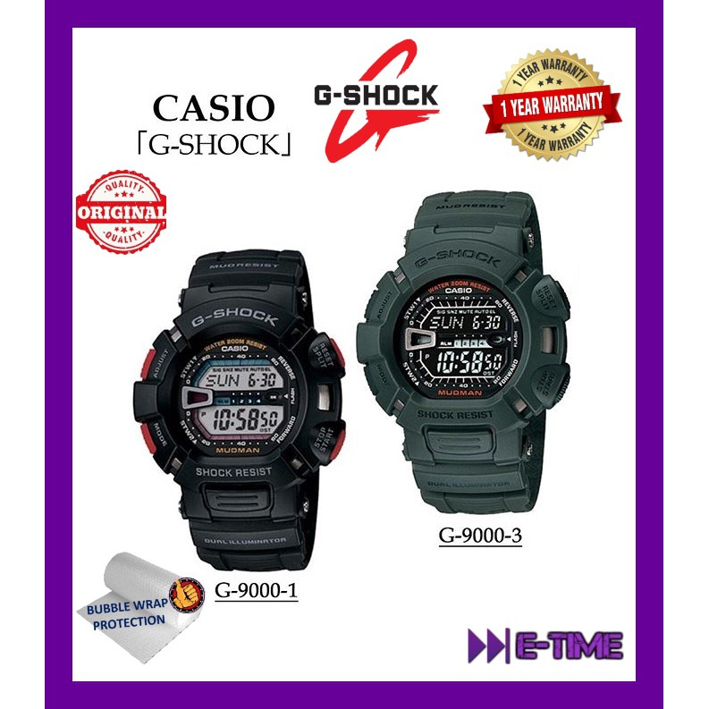 casio 9000 mudman