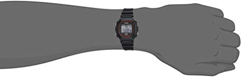 casio illuminator stainless steel black