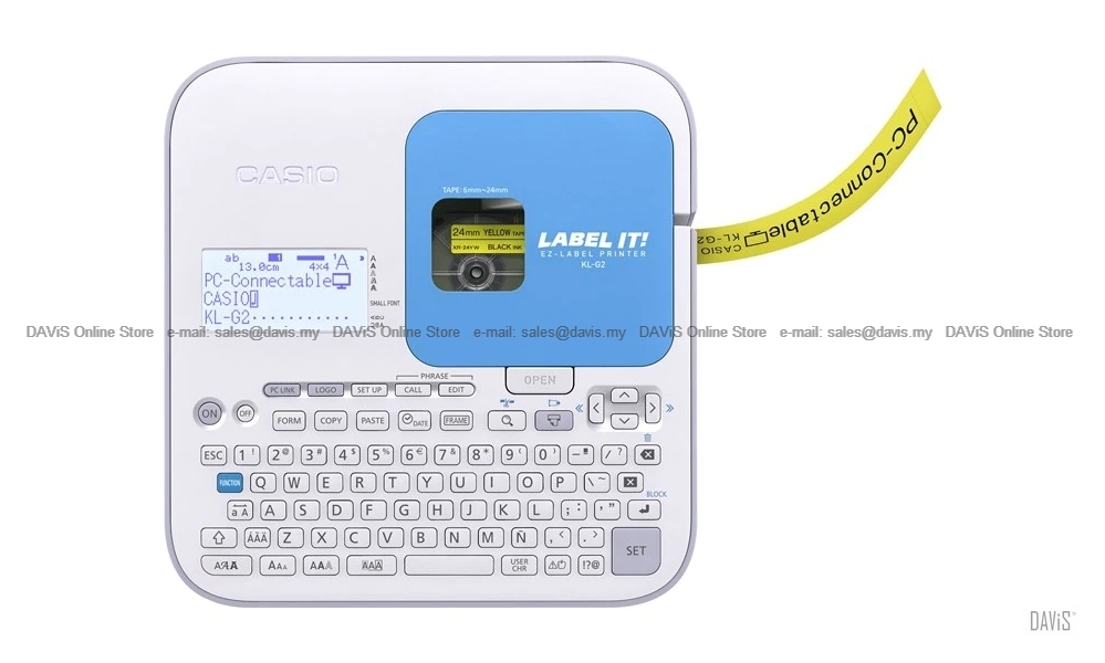 CASIO KL-G2 Label Printer PC-Connectable Auto Cutter