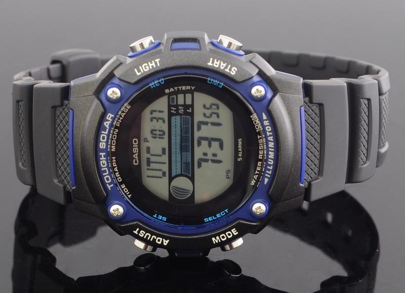 casio tide and moon watch