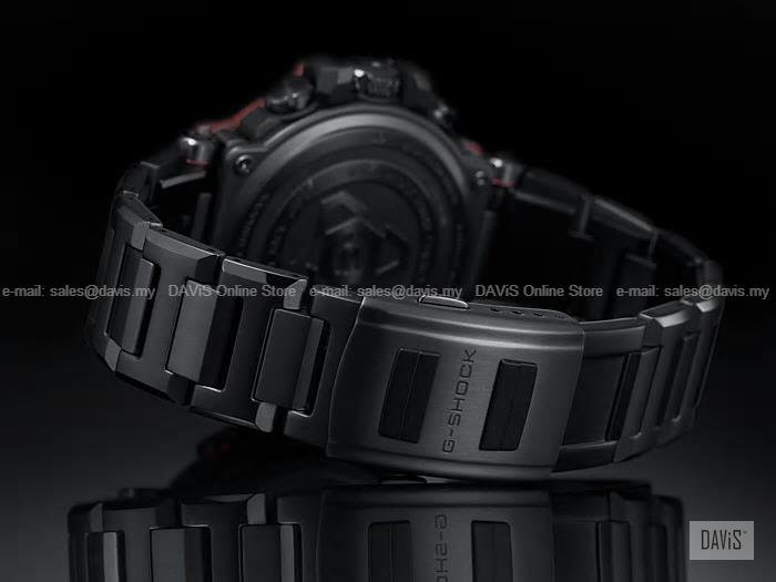CASIO MTG-B1000XBD-1A G-SHOCK MT-G Solar Bluetooth Bracelet Black