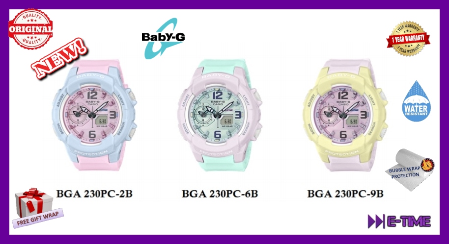 baby g pastel color