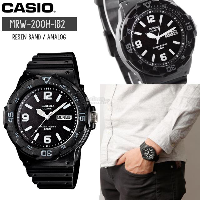 casio 100m water resistant watch