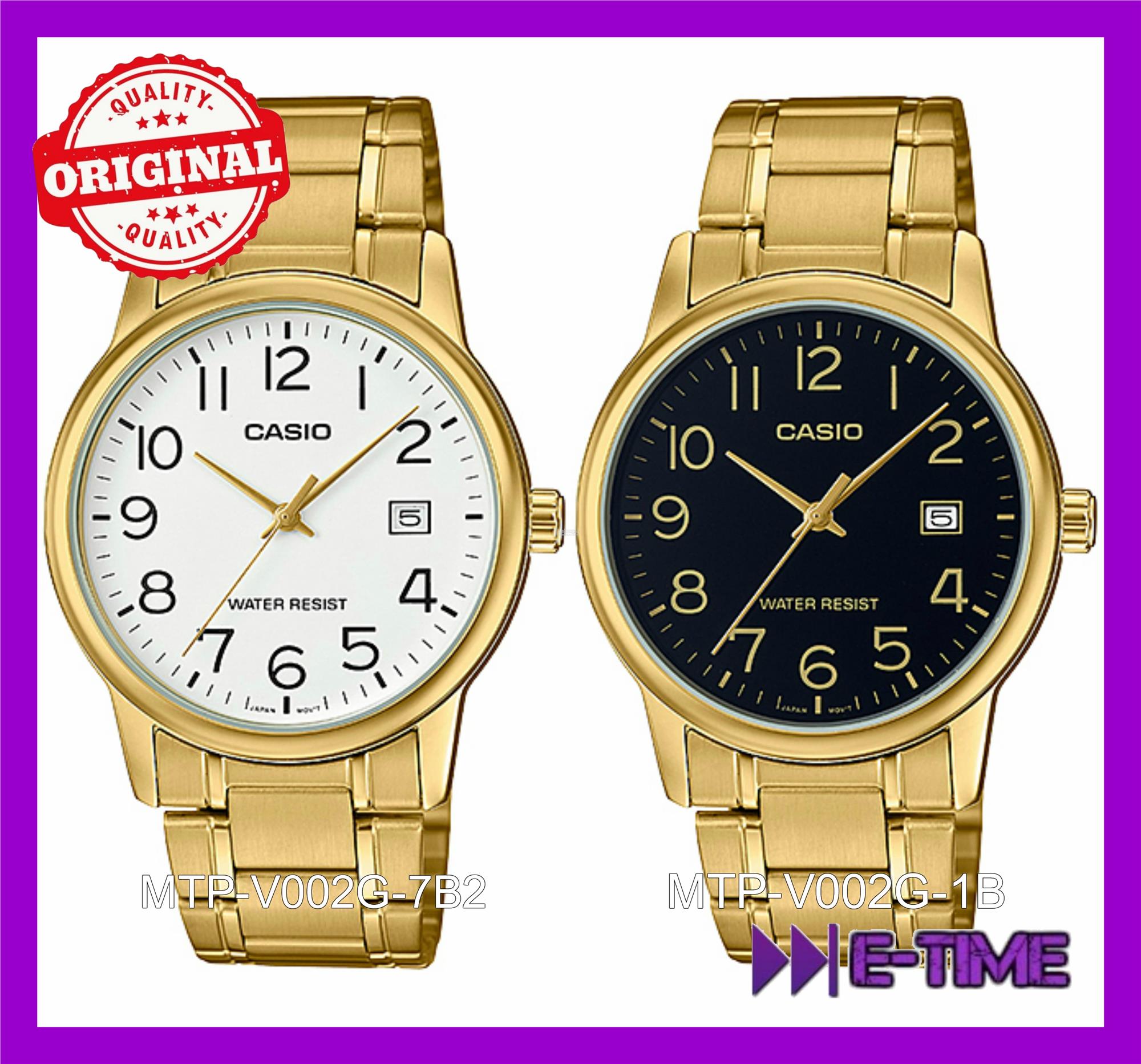 gold plated casio watch