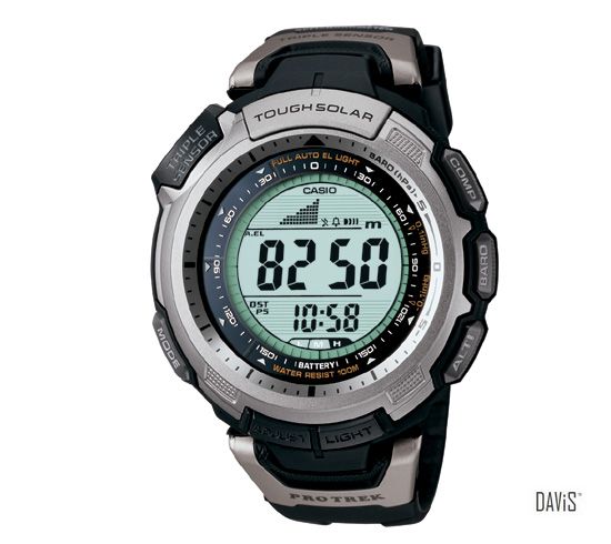 CASIO PRG-110-1V PRO TREK Solar Alti-Temp-Compass resin strap watch