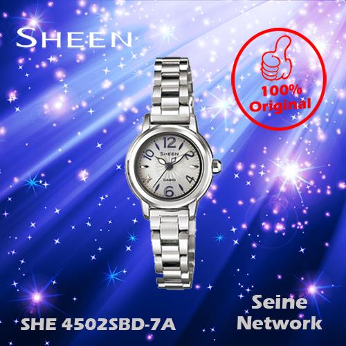 casio sheen solar powered