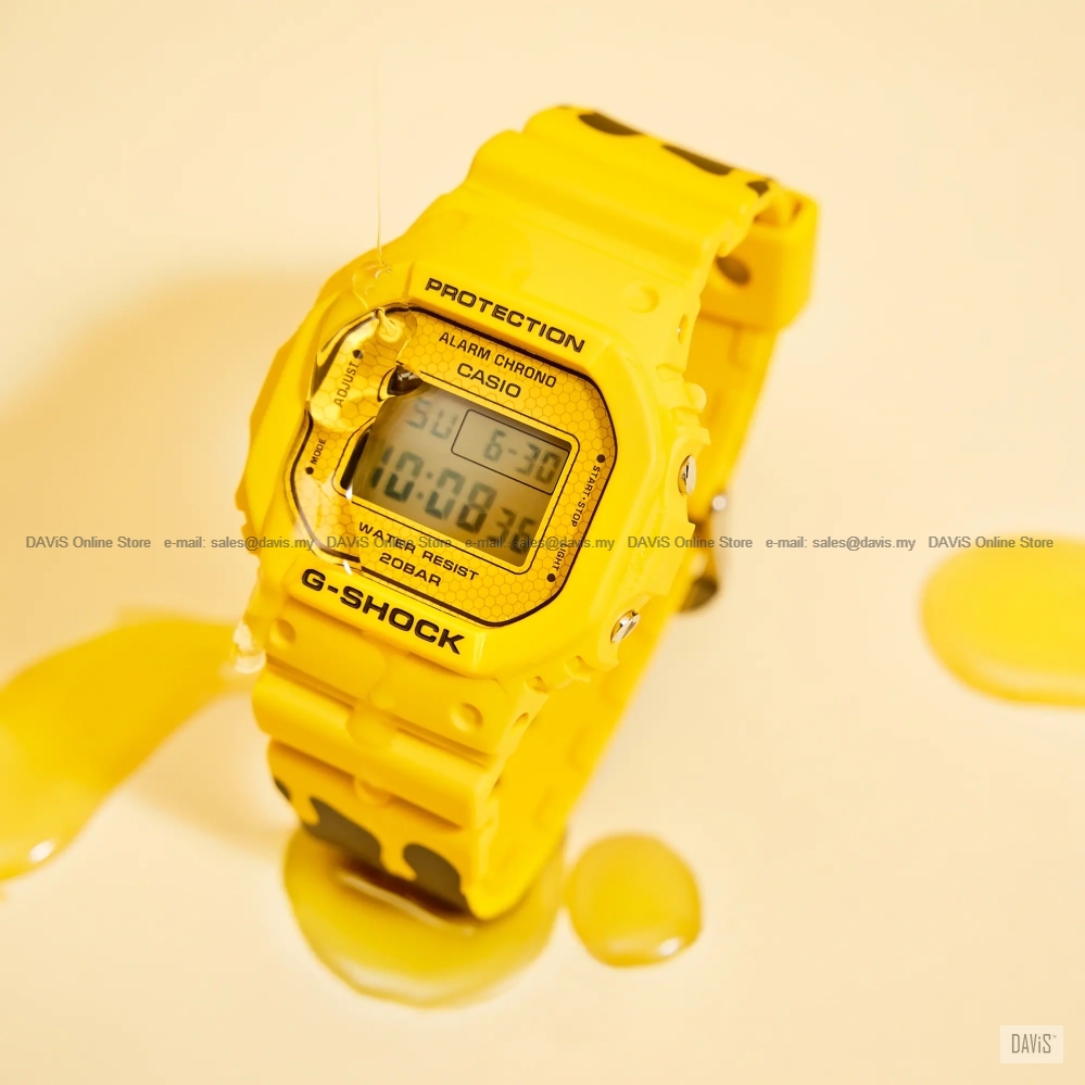 CASIO SLV-22B-9 Pair Lover Couple Watch Honey-Inspired Yellow Brown