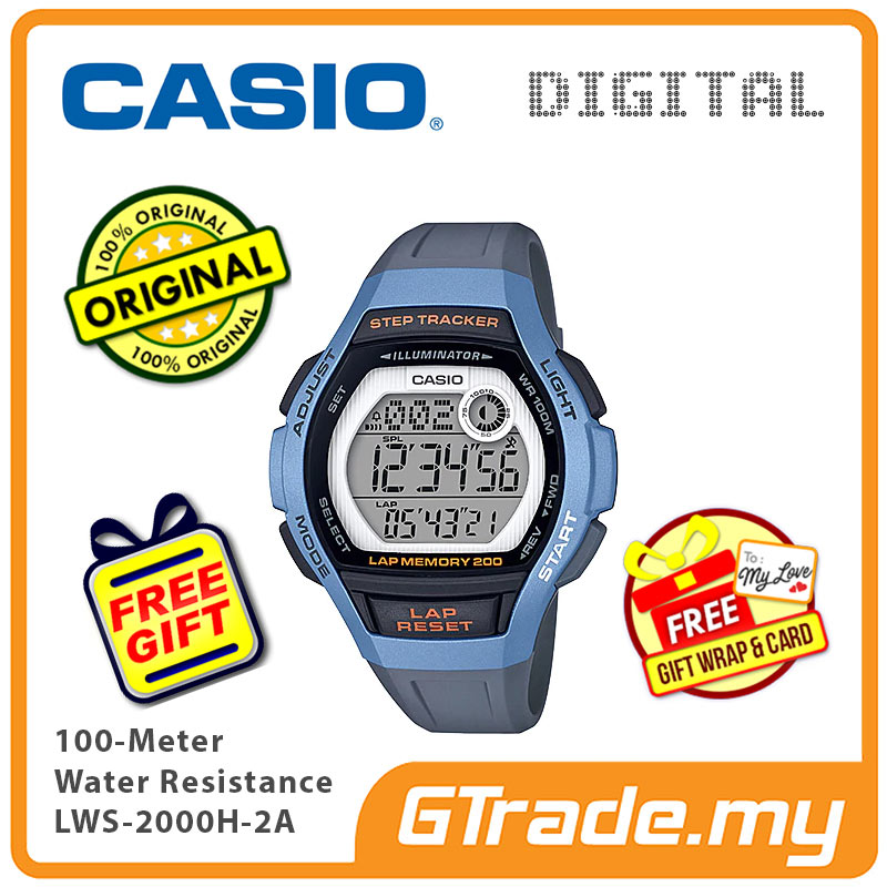 smartwatch wanita 2020 Casio Sport LWS 2000H 2A Women Kid end 10 19 2021 12 00 AM 