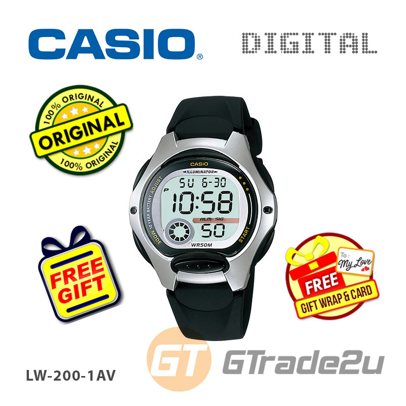 casio lw 200 manual