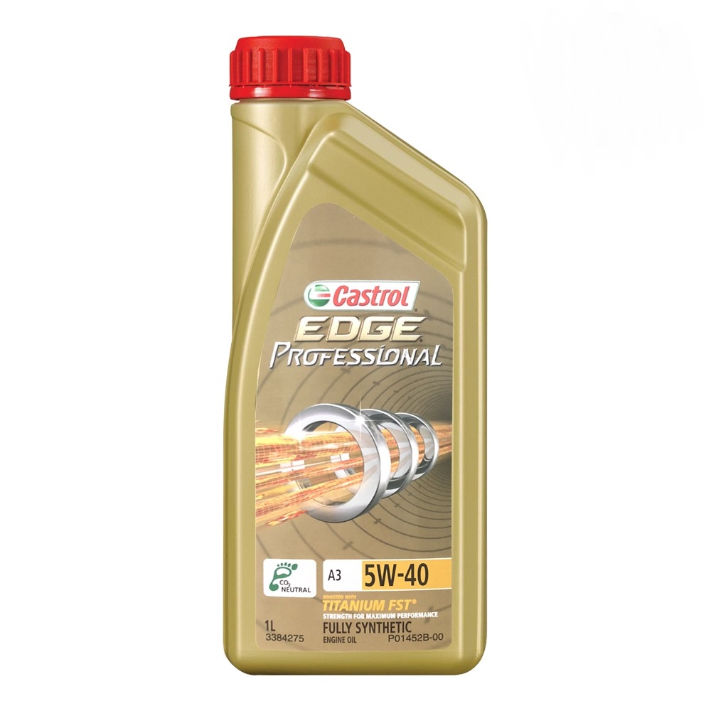 Castrol EDGE PROFESSIONAL 5W40 SN/CF Fully Synthetic Engine Oil (1 Liter)