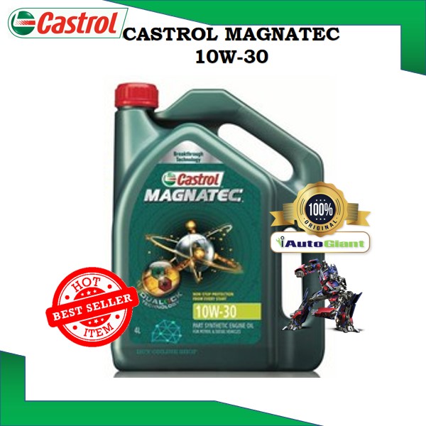 Castrol MAGNATEC 10W-30 SN for Petrol and Diesel Vehicles (4L)