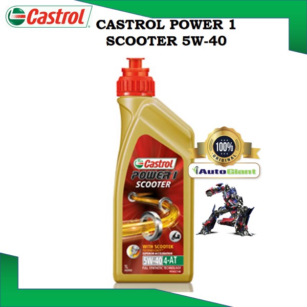 Castrol POWER1 Scooter 4T 5W-40 Full Synthetic Technology for Scooter