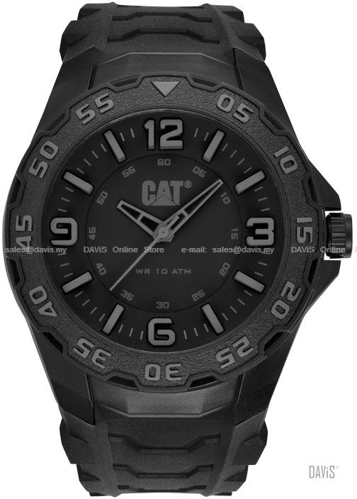 Caterpillar CAT Watches LB.111.21.131 MOTION Rubber Strap All Black