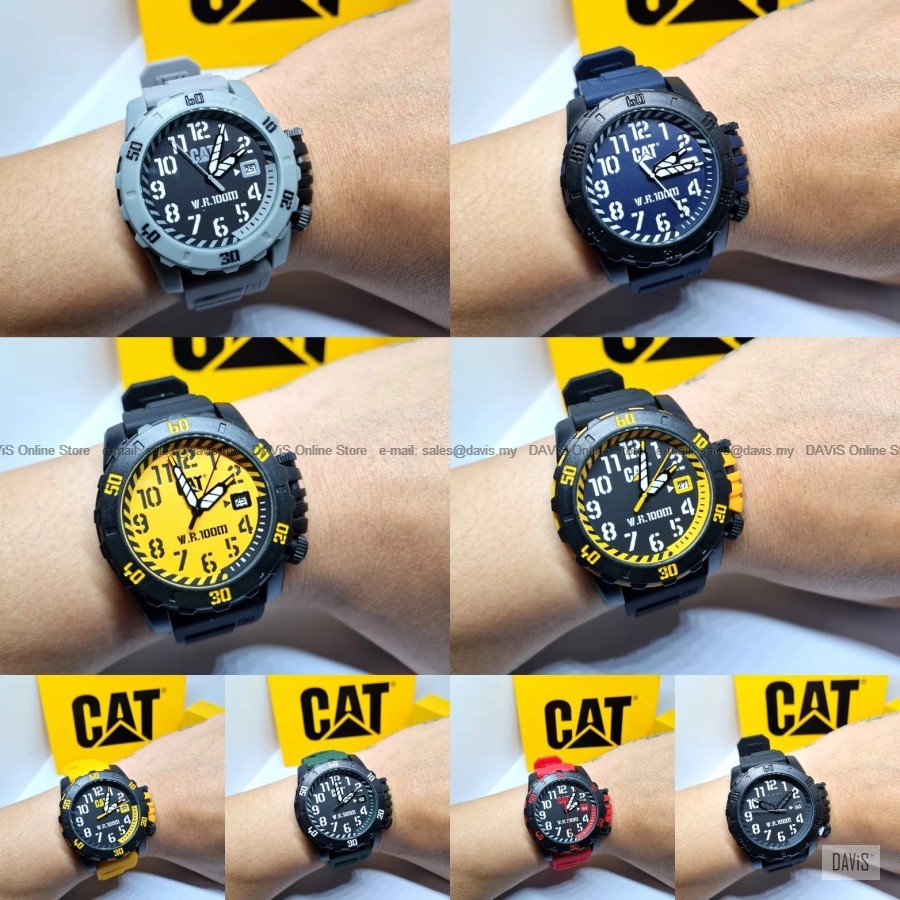 Caterpillar CAT Watches LK-111 LK-131 LK-171 LK-181 BARRICADE Silicone