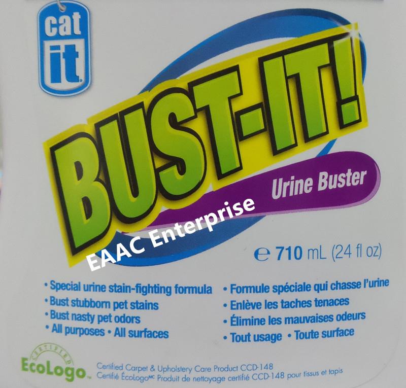 Catit BUST-IT Urine Buster - 710 mL (24 fl oz) Spray Bottle
