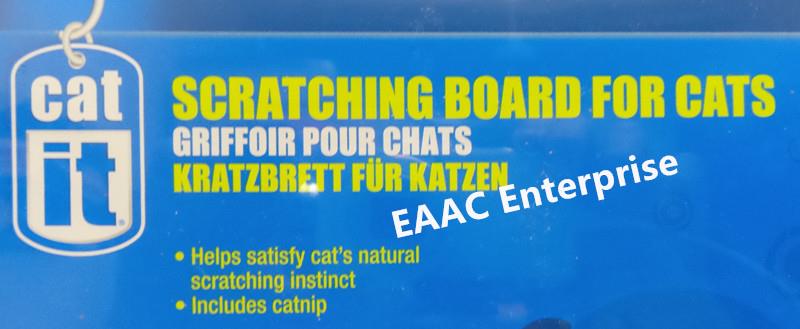 Catit Cat Scratching Board Scratcher with catnip, Large 48cm Length