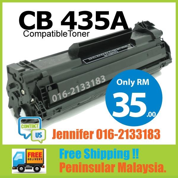 Vicasia Hp Laserjet Toner Cartridge Cb435a Hitam - Daftar Harga .