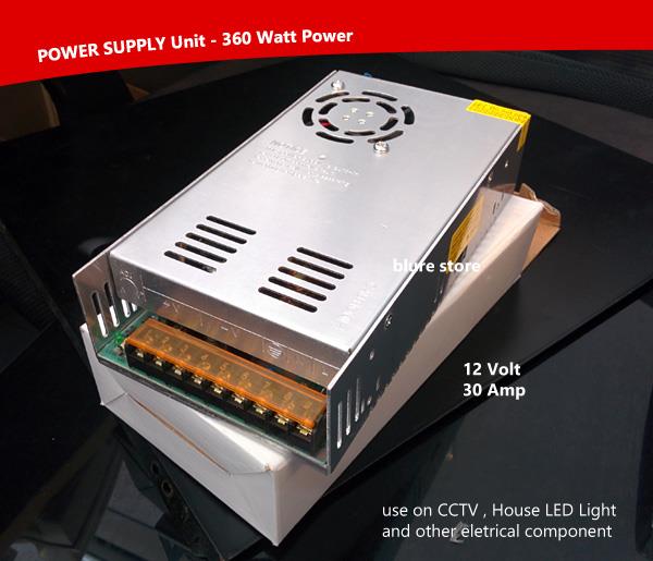 CCTV Alarm LED Switching Power Supply Adapter 12V 5A 10A 15A 20A 30A