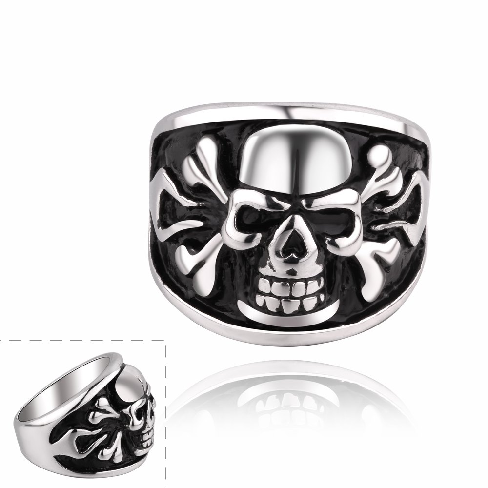 CHIC STYLE SKULL HEAD RING FOR THE HOLLOWEEN GIFT