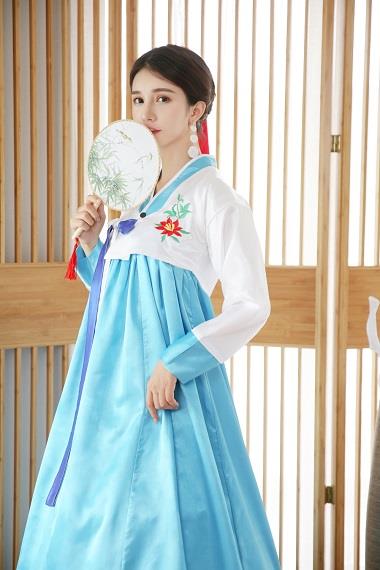 Children Girls Korea Traditional Hanbok Dress Uniform Costume Women 