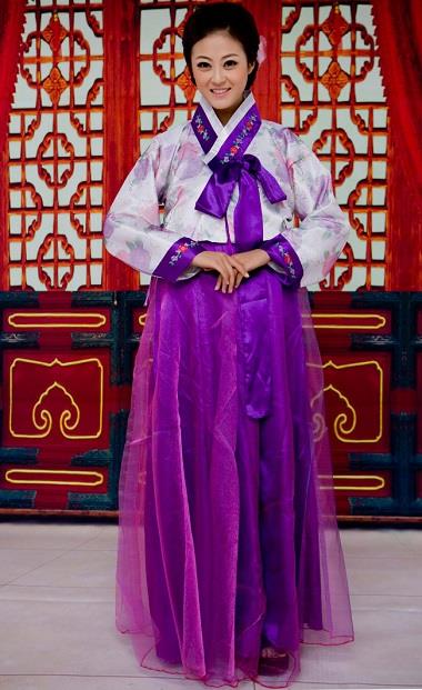 Children Girls Korea Traditional Hanbok Dress Uniform Costume Women 