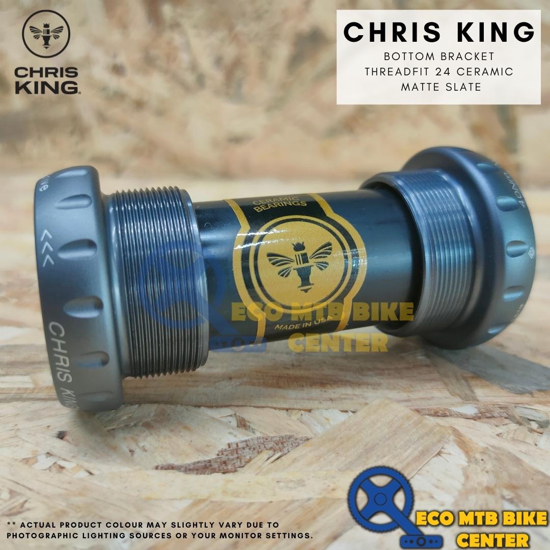 CHRIS KING Bottom Brackets Threadfit 24mm / 30mm Ceramic (W/