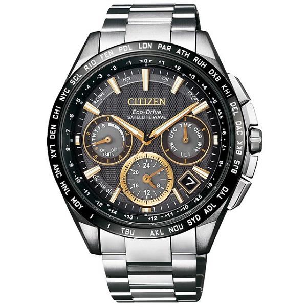citizen eco drive satellite wave titanium