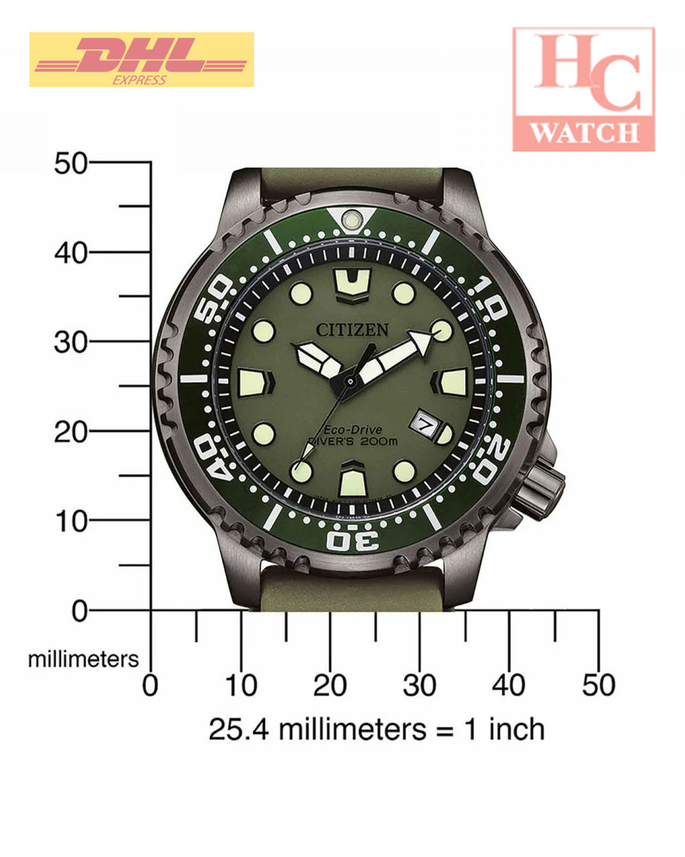 Citizen PROMASTER BN0157-11X Eco-Drive Diver 200M Men&#39;s Watch