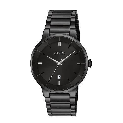 citizen quartz watch black