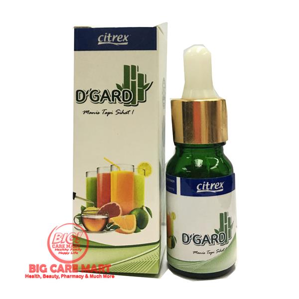 Citrex D'Gard Stevia Natural Sweetener Liquid 10ml