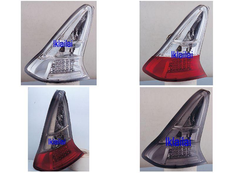CITROEN C4 LED Tail Lamp RED/SMOKE/SMOKE/RED/CLEAR/CHROME