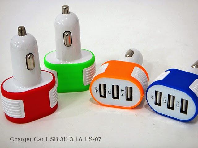 CIYOCORPS ES-07 Universal USB Interface 3 Port 3.1A In Car Charger