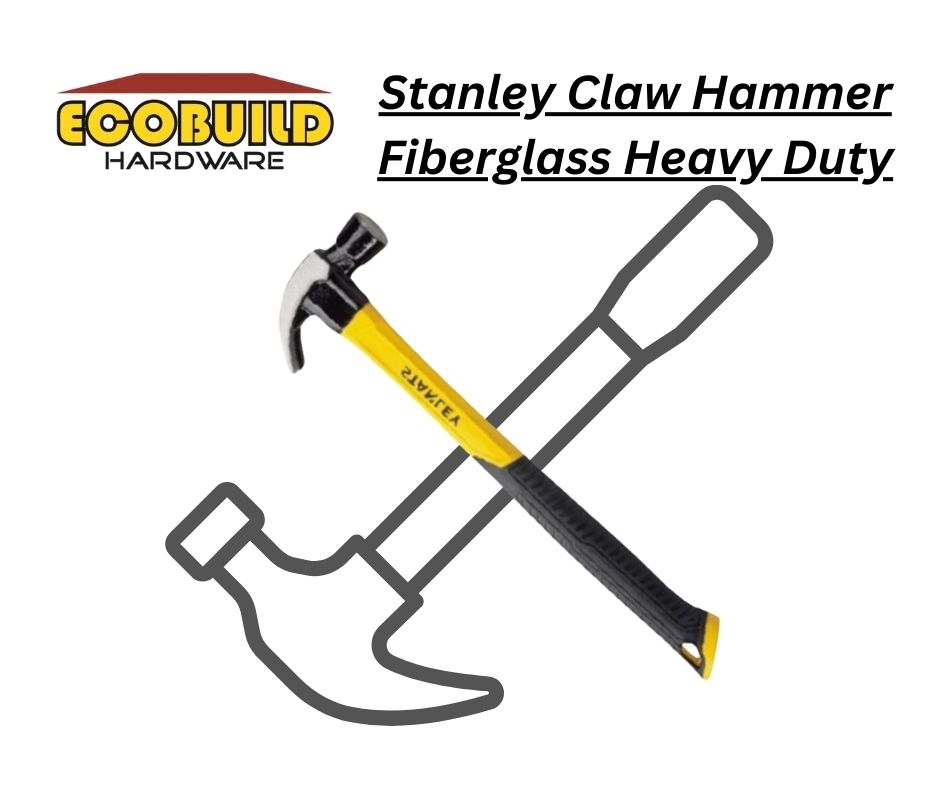 Claw Hammer Fiberglass Heavy Duty (BRANDED)