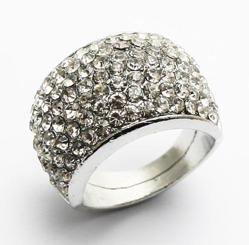 Clearance Hyori Full Diamond Ring SILVER