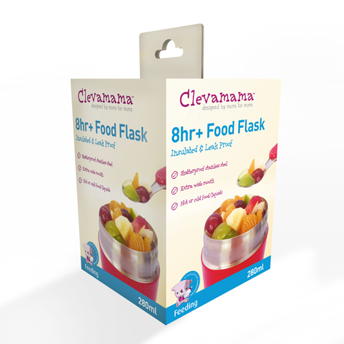 Clevamama Thermal Food and Drink Flask